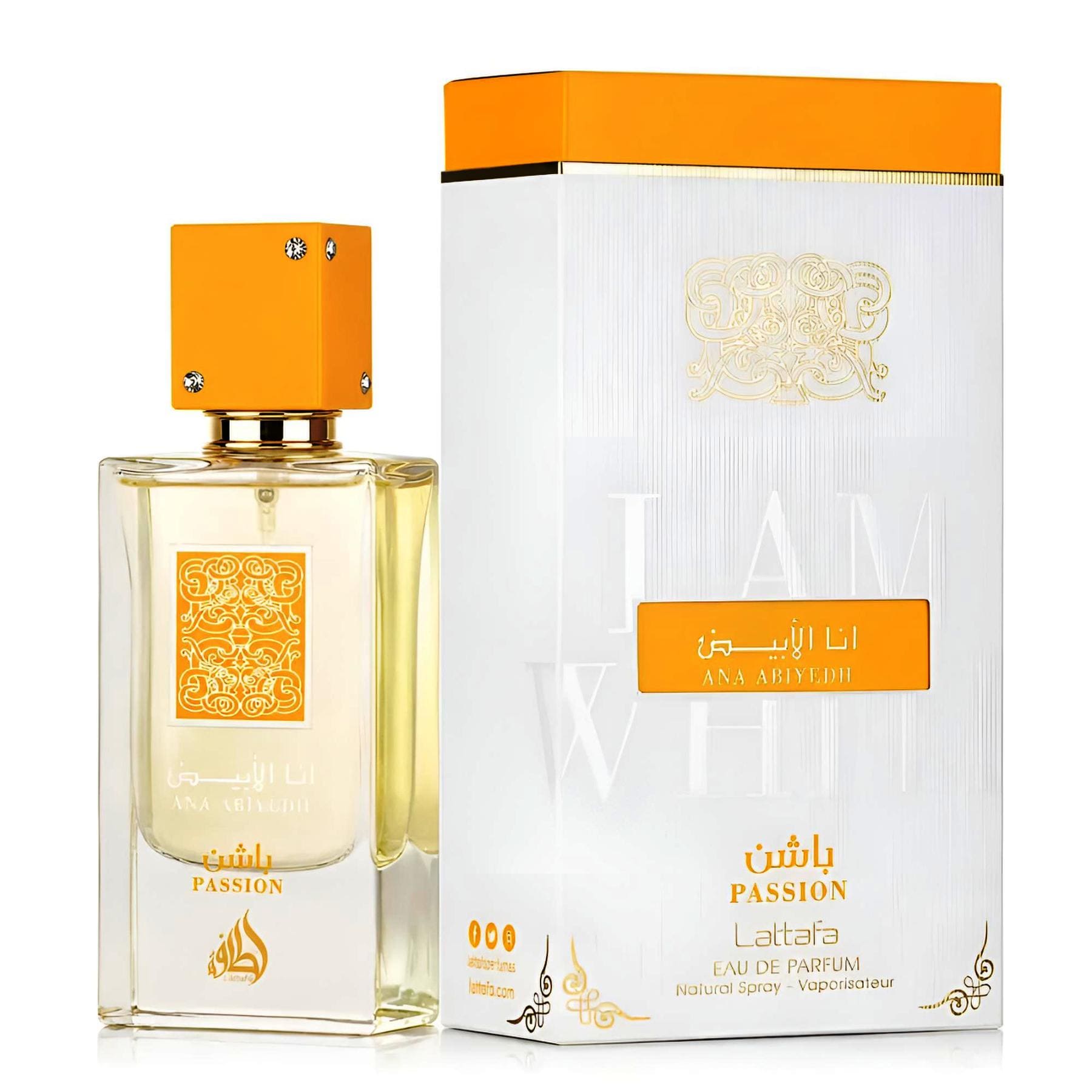 Lattafa Ana Abiyedh Passion Eau de Parfum pentru Femei 60 ml