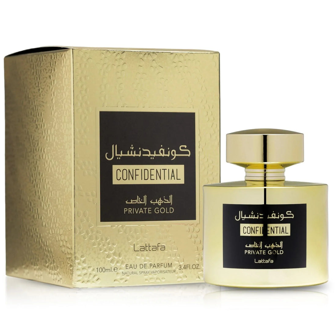 Lattafa Confidential Private Gold Eau de Parfum Unisex 100 ml