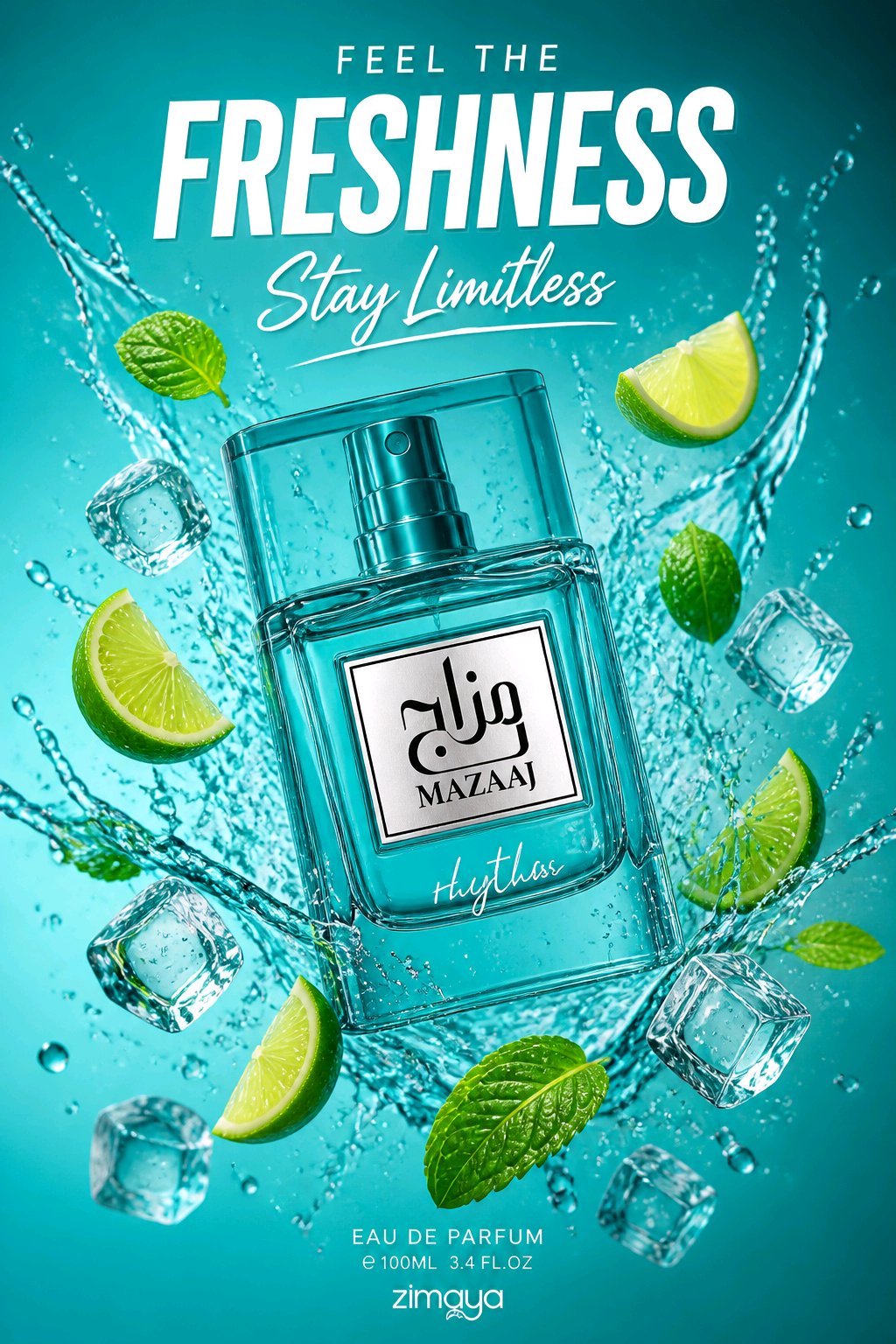 Zimaya Mazaaj Rhythm Eau de Parfum Unisex 100 ml