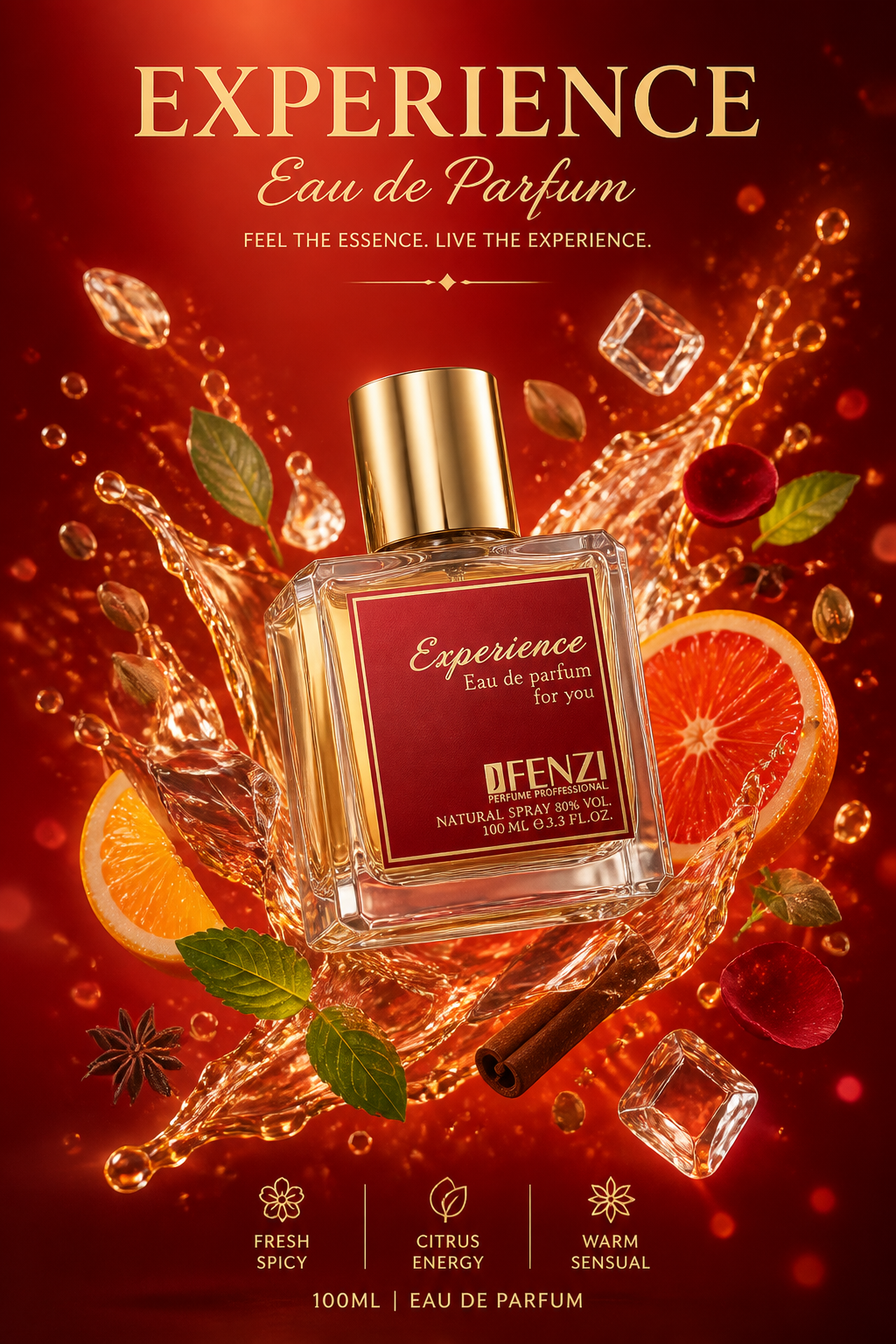 JFenzi Experience – Eau de Parfum 100 ml