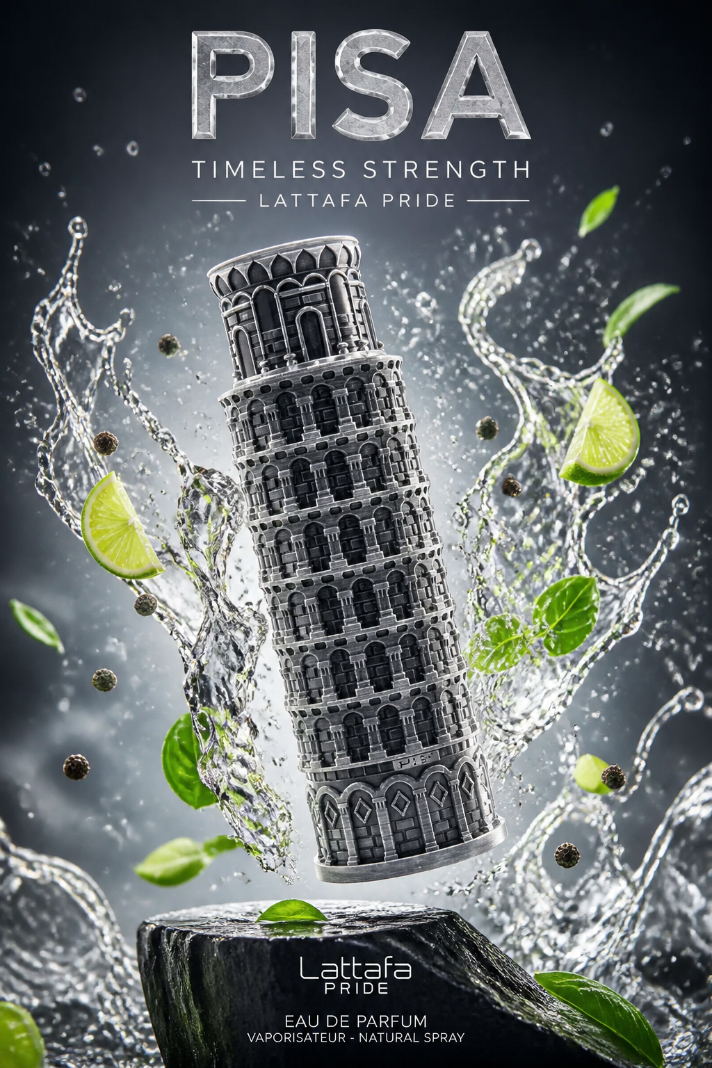 Lattafa Pride Pisa Eau de Parfum pentru Bărbați 100 ml