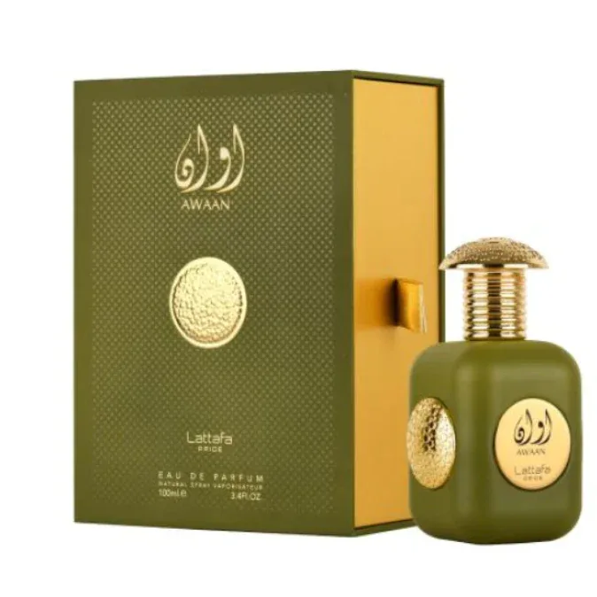 Lattafa Pride Awaan Gold Eau de Parfum pentru Femei 100 ml