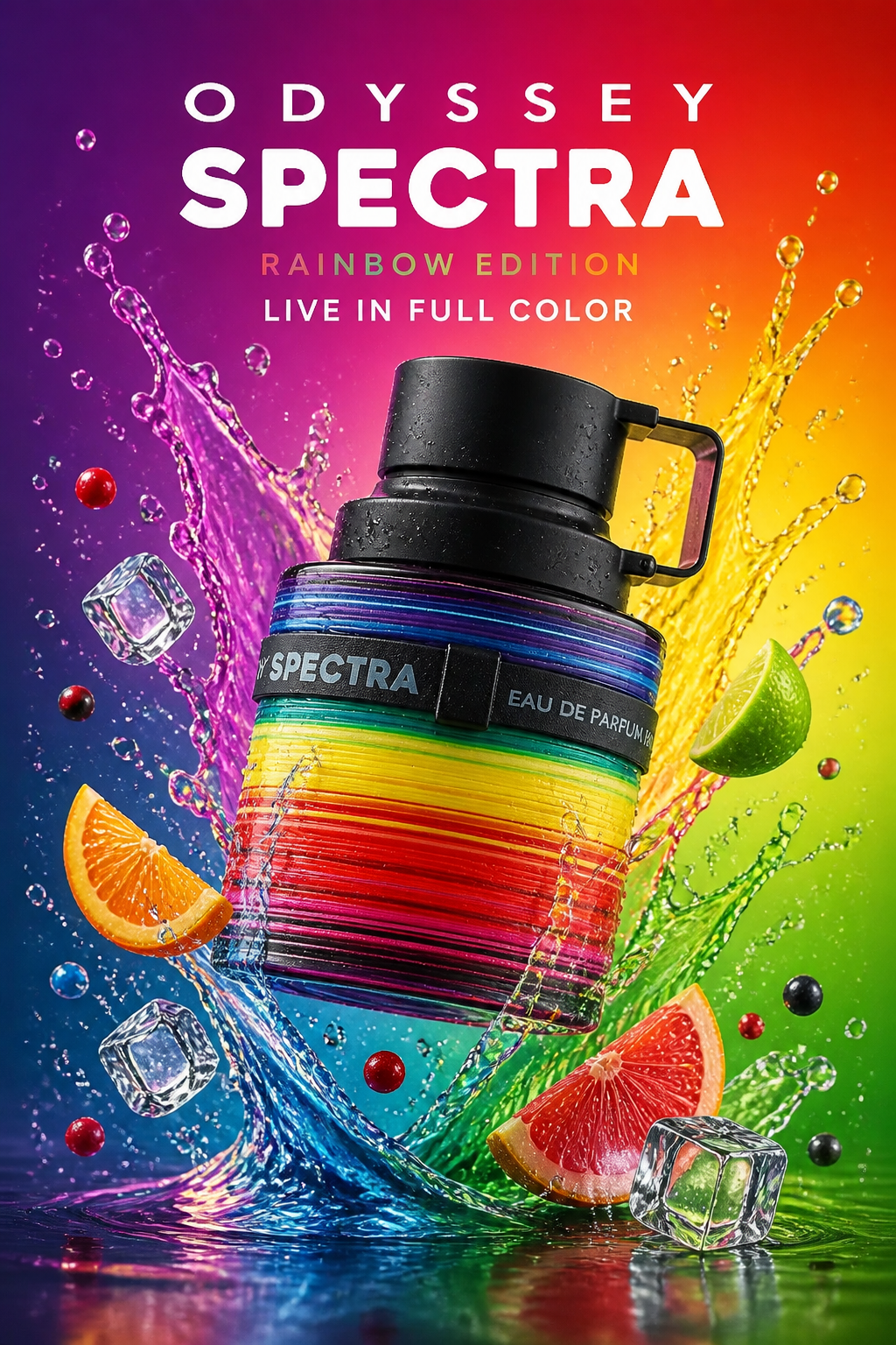 Armaf Odyssey Spectra Rainbow Edition Eau de Parfum pentru Bărbați 100 ml
