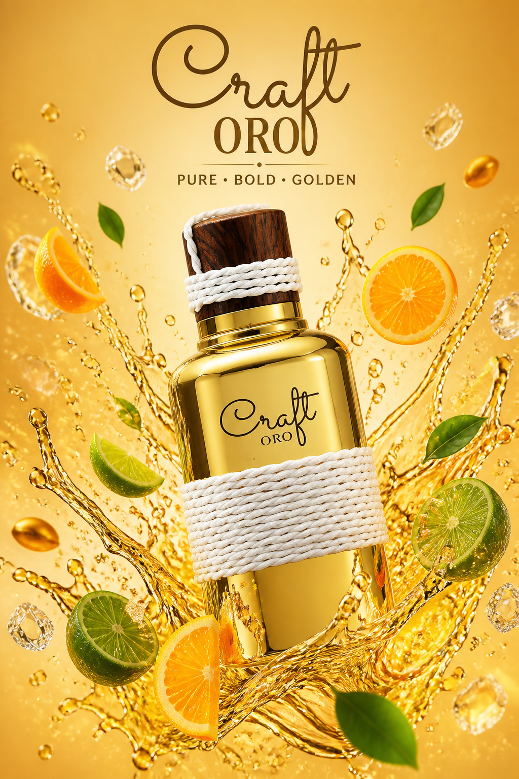 Lattafa Vurv Craft Oro Eau de Parfum pentru Barbati 100 ml