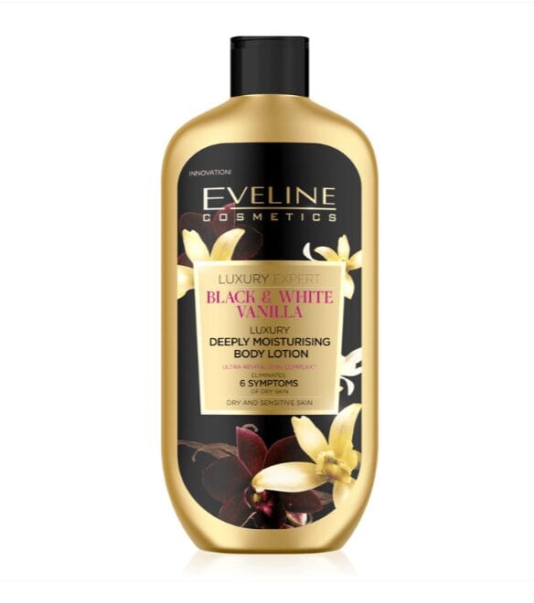 Lotiune de corp Luxury Expert Black&amp;White Vanila Eveline 350 ml
