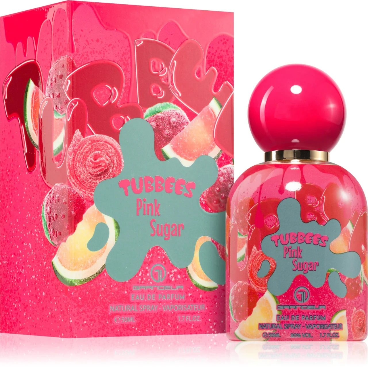 Tubbees, Pink Sugar, apa de parfum, dama, 50ml
