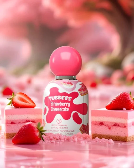 Tubbees Strawberry Cheesecake, apa de parfum, dama, 50ml