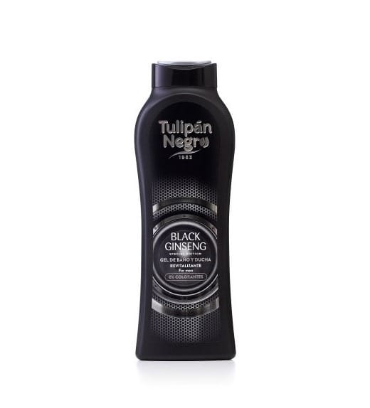 TULIPAN NEGRO GEL DUS 650ML BLACK GINSENG