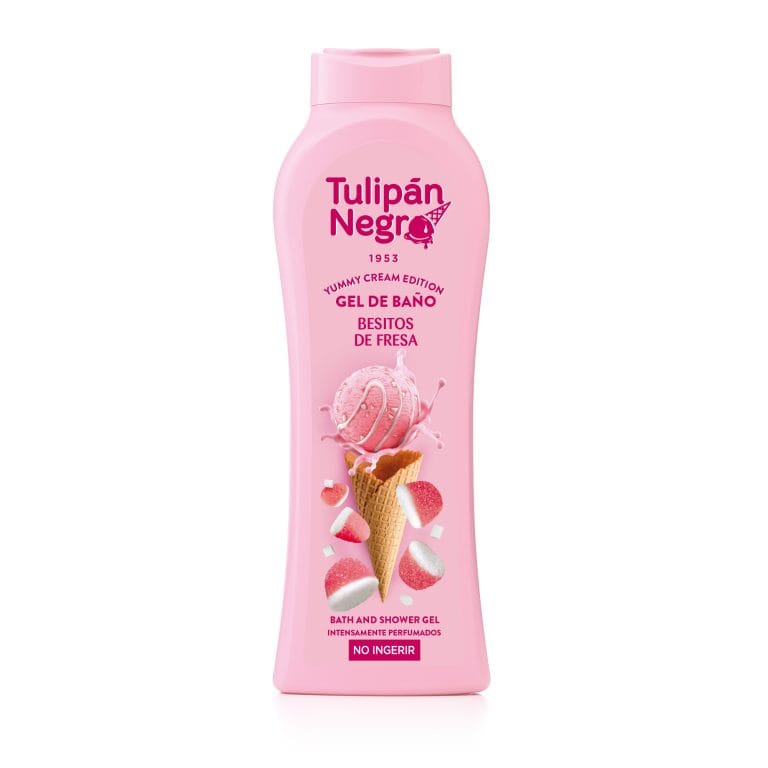 Tulipan Negro Gel Dus Besitos De Fresa 650 ml
