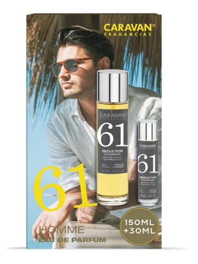 SET Parfum Caravan Nr.61 Seductor Amaderada 150+30ml