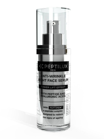 Peptilux Men - Ser de față noapte antirid 'efect power lift' cu PEPTIMEN™ - 30 ml